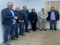 زيارة مدير عام المركز الليبي للبحوث الطبية الى مدينة بنغازي